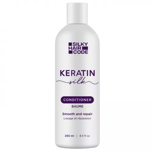 Keratin Silk intensiv wiederherstellende Spülung – für glattes, seidiges und gesund aussehendes Haar