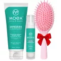 MOEA - Basis – Set - Anti-haarausfall + Haarbürste als Geschenk