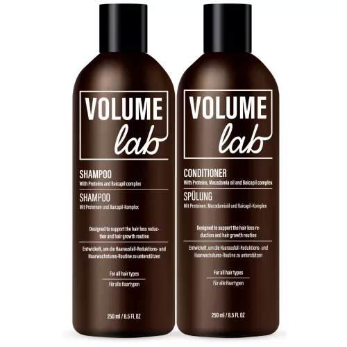 Volume Lab Shampoo und Spülung - fördern neues Haarwachstum