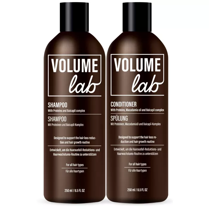 Volume Lab Shampoo und Spülung - fördern neues Haarwachstum Volume Lab Shampoo und Spülung - fördern neues Haarwachstum