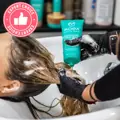 Haarwachstum und Repair Set: Shampoo, Spülung, Maske, Tag- und Nachtseren, vegane Haarmilch, Haarcreme und Kulturtasche
